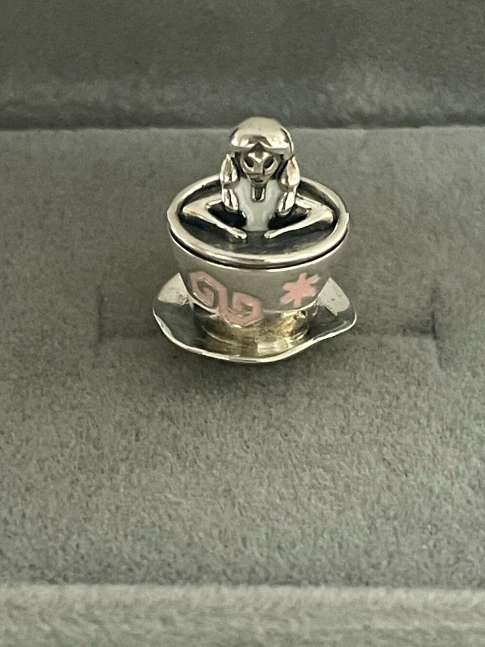 Pandora Disney Parks Alice in Wonderland Teacup Fantasyland Charm